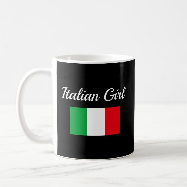 Mug Drapeau italien Italie Pride Italien-Américain (Gauche)