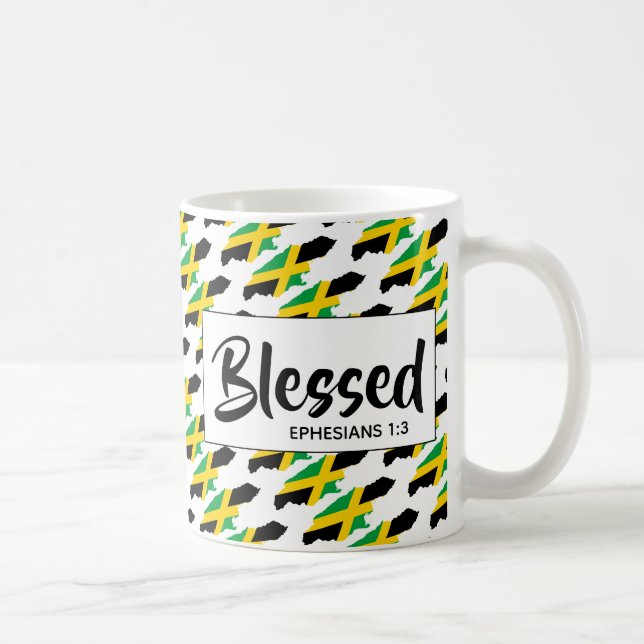 Mug Drapeau JAMAÏQUE Christian BLESSEE (Droite)