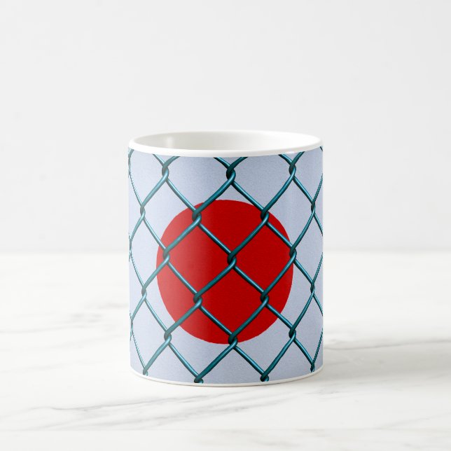Mug Drapeau japonais protégé (Centre)