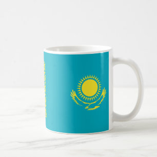 Mug Drapeau kazakh en céramique Musique