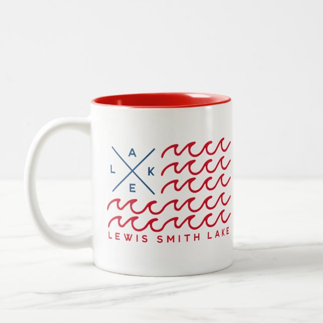 Mug Drapeau Lewis Smith Lake (Gauche)