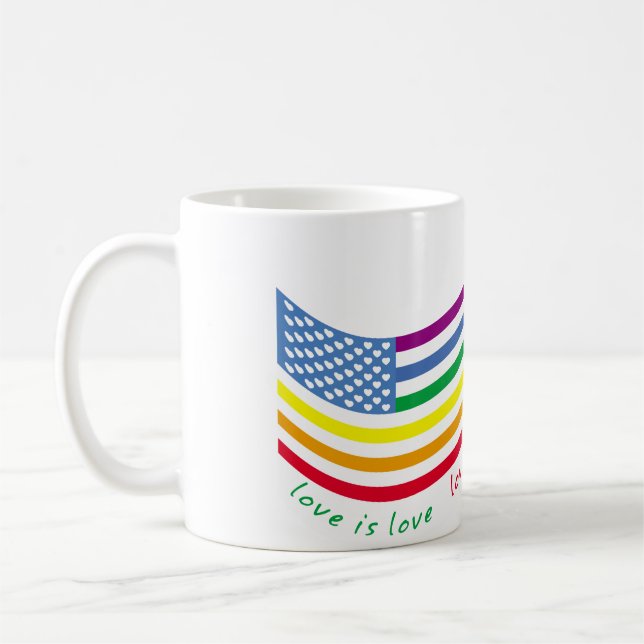 Mug Drapeau LGBT (Gauche)