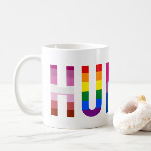 Mug Drapeau LGBT HUMAN Mois Gay pride Transgenre