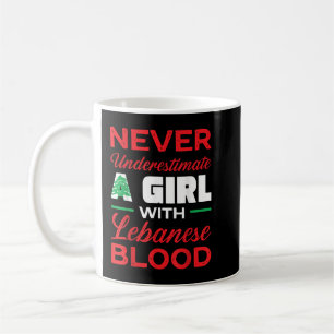 Mug Drapeau Liban Beyrouth Lobnan Lover Fille libanais