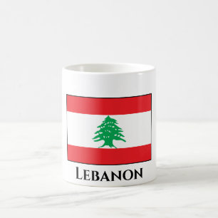 Mug Drapeau libanais