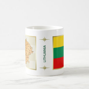 Mug Drapeau lituanien + Maquette