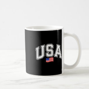 Mug Drapeau national américain des États-Unis 4 juille