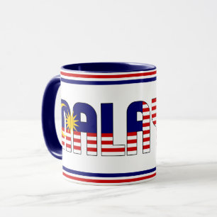 Mug Drapeau national de Malaisie Café patriotique