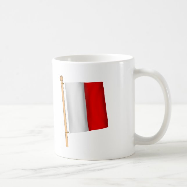 Mug Drapeau nautique 'H (Droite)