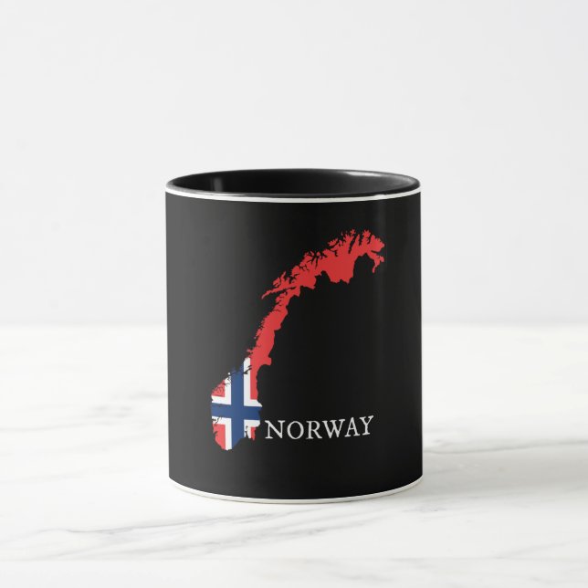 Mug Drapeau Norvège - Norvège (Centre)