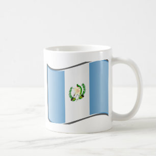 Mug Drapeau ondulé du Guatemala