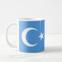 Drapeau ouïghour/Turkestan oriental