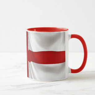 Mug Drapeau patriotique de la Croix de Saint-Georges e