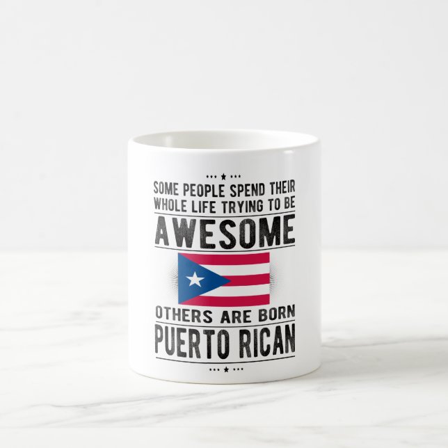 Mug Drapeau Porto Rico Porto-Rico Roots Porto Rico (Centre)