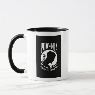 Mug Drapeau POW MIA : Soldats disparus de la guerre du