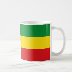 Mug Drapeau rastafari éthiopien Rasta