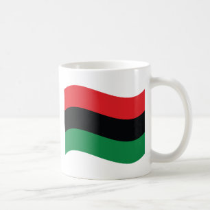 Mug Drapeau rouge, noir et vert