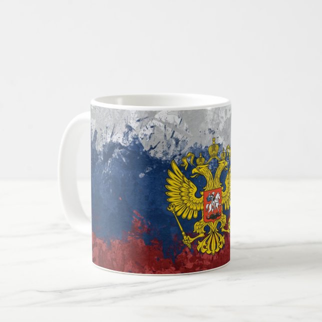 Mug Drapeau russe (Devant gauche)