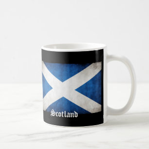 Mug Drapeau Scotland Grunge