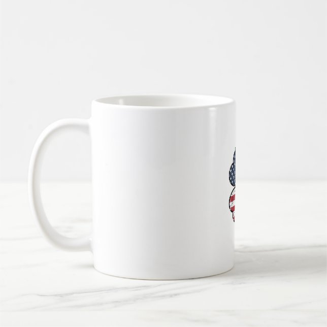 Mug Drapeau Shamrock Vintage Saint-Patrick (Gauche)