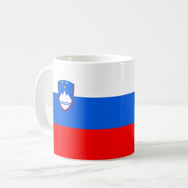 Mug Drapeau Slovénie (Devant gauche)