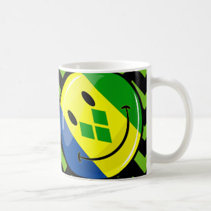 Mug Drapeau souriant de Saint-Vincent-et-les Grenadine