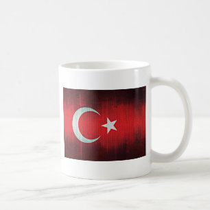 Mug Drapeau stylisé de la Turquie