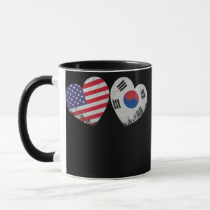 Mug Drapeau sud-coréen Famille patriotique