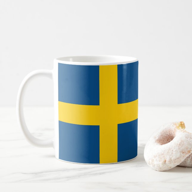 Mug Drapeau Suède (Avec donut)