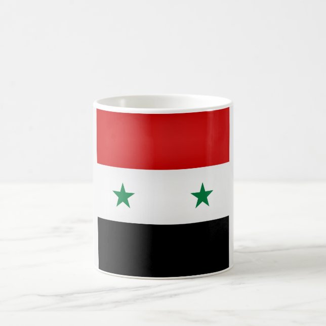 Mug Drapeau Syrie cool (Centre)