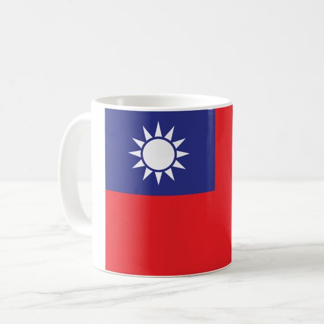 Mug Drapeau Taïwan (Devant gauche)