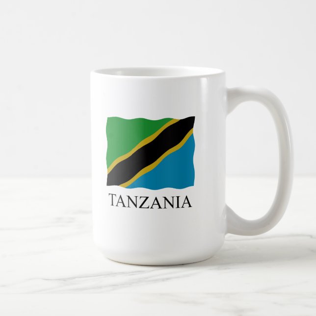Mug Drapeau tanzanien (Droite)