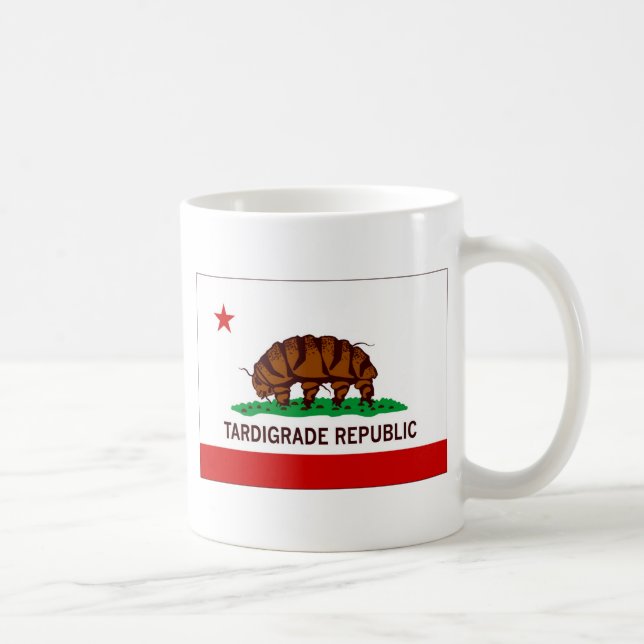 Mug Drapeau Tardigrade de République (Droite)