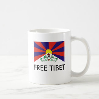 Mug Drapeau tibétain, THIBET LIBRE
