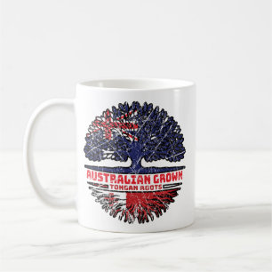 Mug Drapeau Tonga Tongan Australian Tree Roots