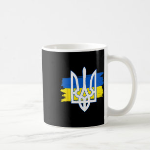 Mug Drapeau ukrainien Trident - Tryzub ukrainien Patri