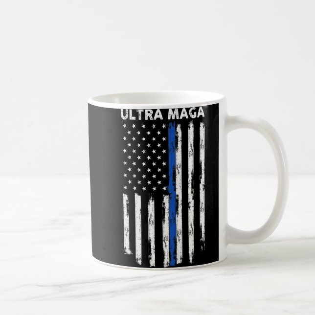Mug Drapeau Ultra Maga US Fier Ultra Maga (Droite)