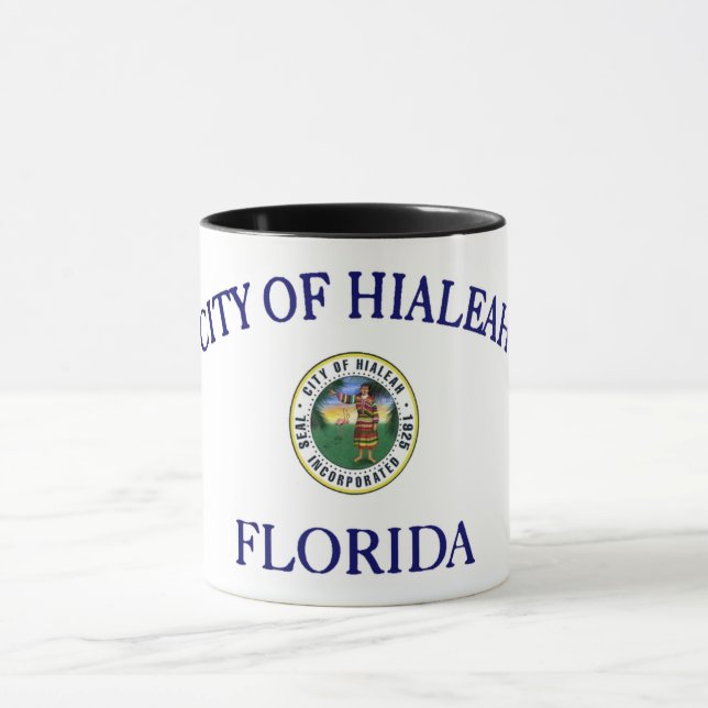 Mug Drapeau urbain de Hialeah (Centre)