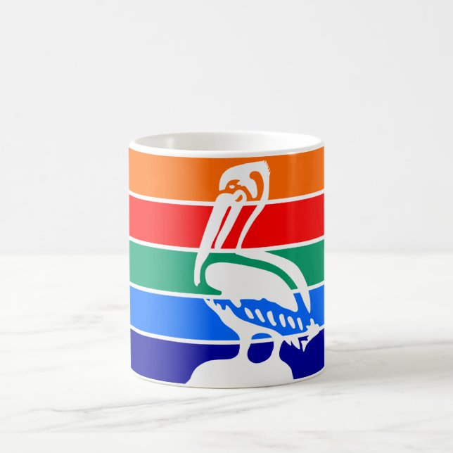 Mug Drapeau urbain de Saint-Pétersbourg (Floride) (Centre)