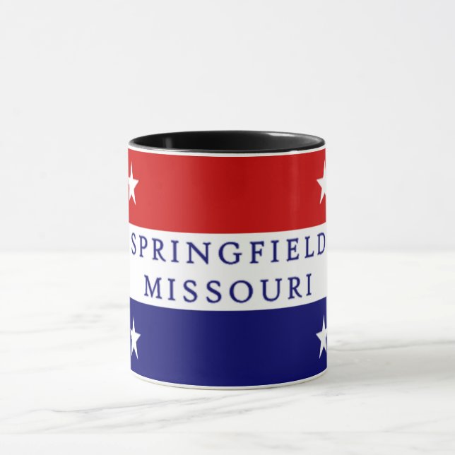 Mug Drapeau urbain de Springfield (Missouri) (Centre)