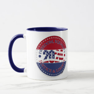Mug Drapeau USA Liberté, Égalité, Justice 2024