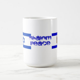 Mug Drapeaux de l'Israël et de Jérusalem