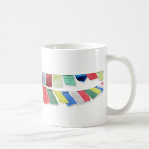 Mug Drapeaux de prière tibétains