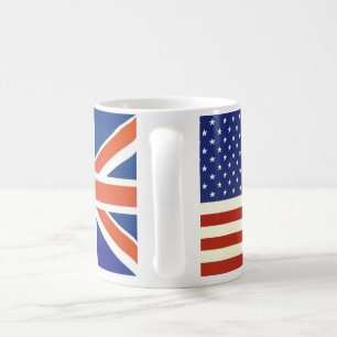 Mug Drapeaux des Etats-Unis les Anglais
