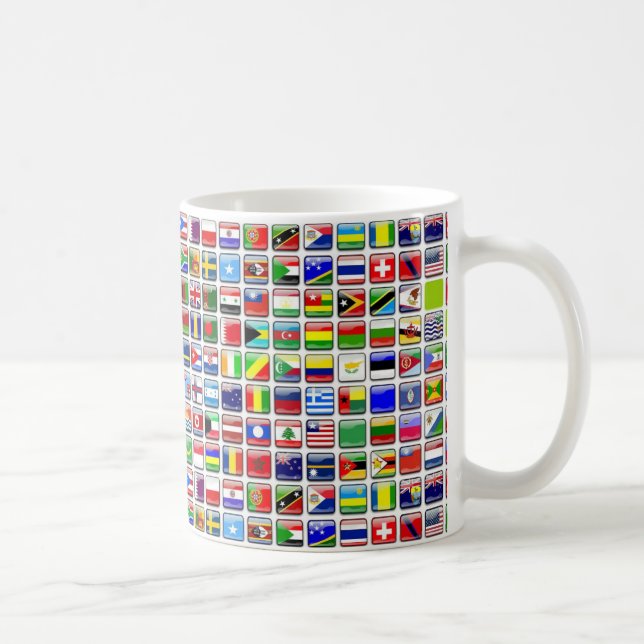 Mug Drapeaux du monde (Droite)
