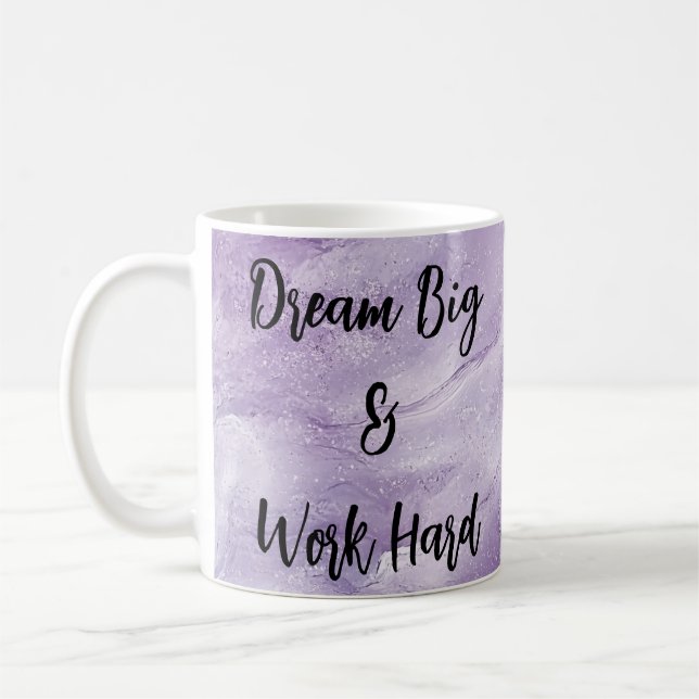 Mug Dream Big & Work Hard (Gauche)