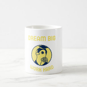 Mug Dream Big Work Hard Motivational Retour à l'école