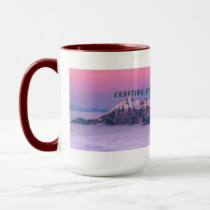 Mug Dreamy Pastel Mountain Art