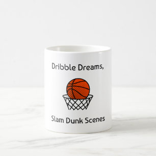 Mug Dribble Dreams, Scènes de Dunk Slam Basketball