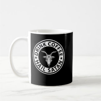 Mug Drink Coffee Hail Satan 